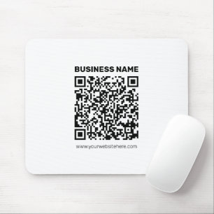 Direct een QR-code Creëer voor elk websiteadres Muismat