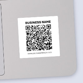 Direct een QR-code Creëer voor elk websiteadres Sticker