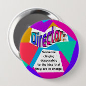 Direct In Charge Round Ronde Button 4,0 Cm (Voorkant /achterkant)