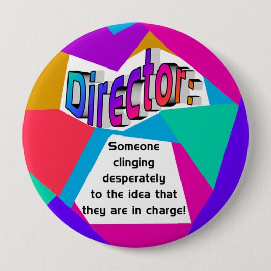 Direct In Charge Round Ronde Button 4,0 Cm (Voorkant)