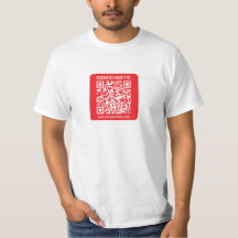 Direct je eigen QR-code Creëer | Bewerkbaar rood