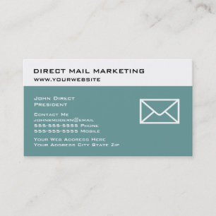 Direct Mail Marketing Visitekaartjes