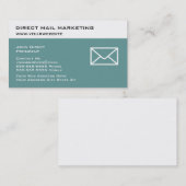 Direct Mail Marketing Visitekaartjes (Voorkant / Achterkant)