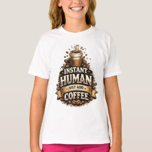 Direct Mens Word Je Koffie Toe – Grappige Koffieli T-shirt