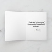 Direct naar verjaardagskaart voor schoondochter.. kaart (Binnen)