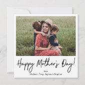 Direct Photo Moederdag Kaart (Voorkant)