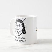 Direct Recruiter, gewoon koffie toevoegen Koffiemok (Voorkant links)