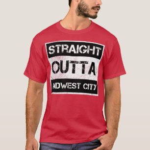 Direct uit Midwest City Oklahoma Distr T-shirt
