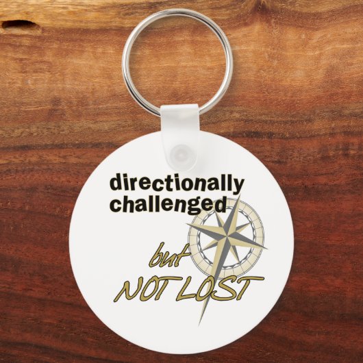 Direct uitgedaagde Sleutelhanger (Voorkant)