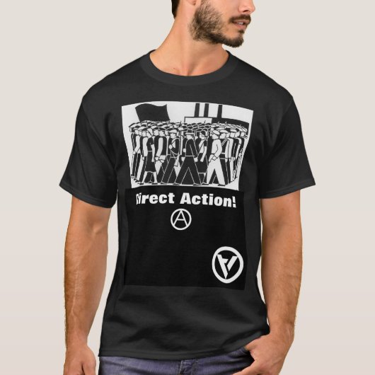 directe actie! T-shirt (Voorkant)