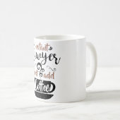 Directe advocaat gewoon koffie toevoegen koffiemok (Voorkant rechts)