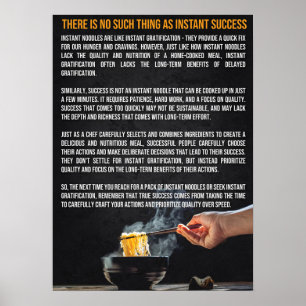 Directe analogie voor succes - Motivatie Poster