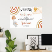Directe Aqiqah Aqeeqah Welkomstposter Bord Poster (Thuiskantoor)