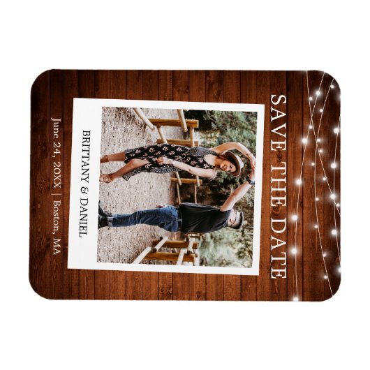 Directe camera fotoruitjes sparen de datum magneet (Horizontaal)