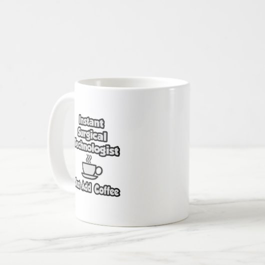 Directe chirurgische techniek ... Gewoon koffie to Koffiemok (Voorkant links)