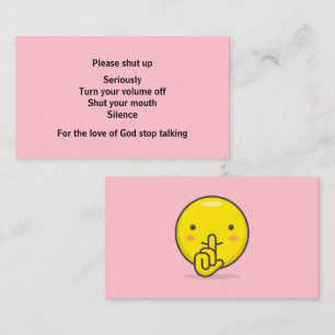 Directe Communicatie voor de Verbaal Overdadigen Contactkaartje