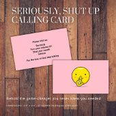 Directe communicatie voor het verbaal overmatig contactkaartje