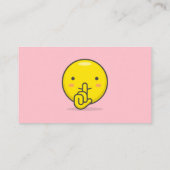 Directe communicatie voor het verbaal overmatig contactkaartje (Achterkant)