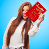 Directe download Afstudeerfeest Gouden Beker Rood Kaart