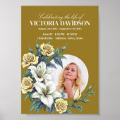 Directe Download Bloem Frame Rouw Media Poster (Voorkant)