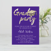 Directe Download Graduy Party Gold Cup Kaart (Staand voorkant)