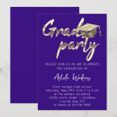 Directe Download Graduy Party Gold Cup Kaart (Voorkant / Achterkant)