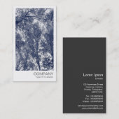 Directe foto - Blauw najaar Visitekaartje (Voorkant / Achterkant)