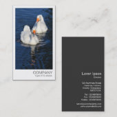 Directe foto - Emden Geese Visitekaartje (Voorkant / Achterkant)