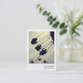 Directe foto - Fairground Ride Visitekaartje (Staand voorkant)