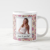 Directe foto - fotoframe met patroon grote koffiekop (Rechts)