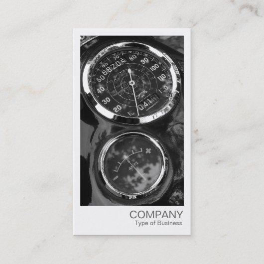 Directe foto - Klassieke motorfietsen Visitekaartje (Voorkant)