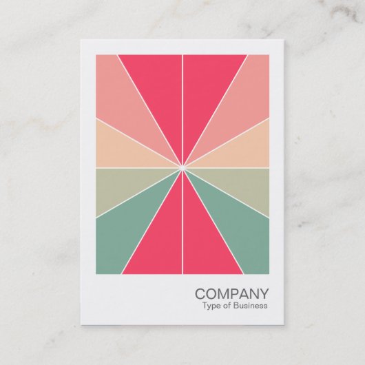 Directe foto - Kleursegmenten 03 Visitekaartje (Voorkant)