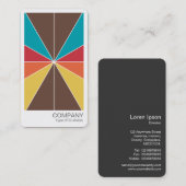 Directe foto - Kleursegmenten 05 Visitekaartje (Voorkant / Achterkant)