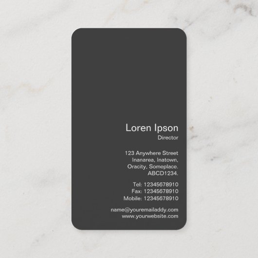 Directe foto - Kleursegmenten 05 Visitekaartje (Achterkant)