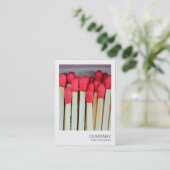 Directe foto - overeenkomsten visitekaartje (Staand voorkant)