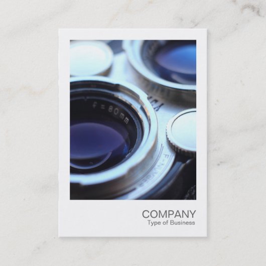 Directe foto -  TLR-camera Visitekaartje (Voorkant)