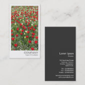 Directe foto van Tulips Visitekaartje (Voorkant / Achterkant)