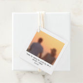 Directe fotonamen voor aangepaste bruiloft opnieuw bedankjes labels (In situ)