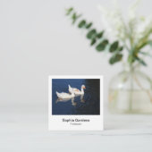 Directe fotostijl - Emden Gese Vierkante Visitekaartje (Staand voorkant)