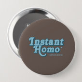 DIRECTE HOMO RONDE BUTTON 4,0 CM (Voorkant /achterkant)