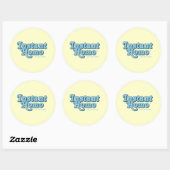 Directe Homo Ronde Sticker (Vel)