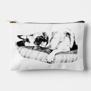 Directe kalmte, slanke bedhond etui