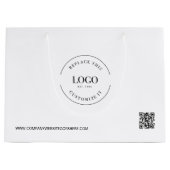 Directe kwaliteitscontrolecode Aangepaste zakelijk Groot Cadeauzakje (Voorkant)