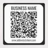 Directe QR-code (voer uw website-URL in om te wijz Labels (Design 2)