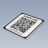 Directe QR-code (voer uw website-URL in om te wijz Tegeltje