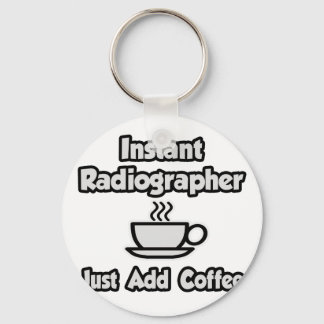 Directe radiograaf ... Gewoon koffie toevoegen Sleutelhanger