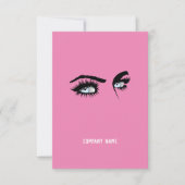 Directe roze Corporate QR Code Produit (Voorkant)