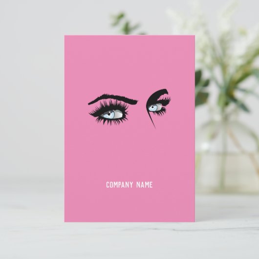 Directe roze Corporate QR Code Produit (Staand voorkant)