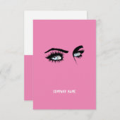 Directe roze Corporate QR Code Produit (Voorkant / Achterkant)