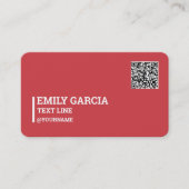 Directe verkoop MLM QR Visitekaartje (Voorkant)